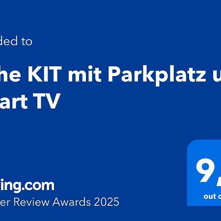 Apartmán Naehe Kit Mit Parkplatz Und Smart Tv Karlsruhe Exteriér fotografie